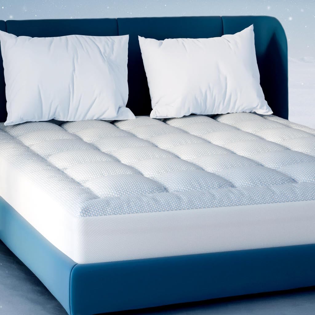 Cooling Mattress Topper 160x200 cm Kühlung 160x200, Kühlung 160x200