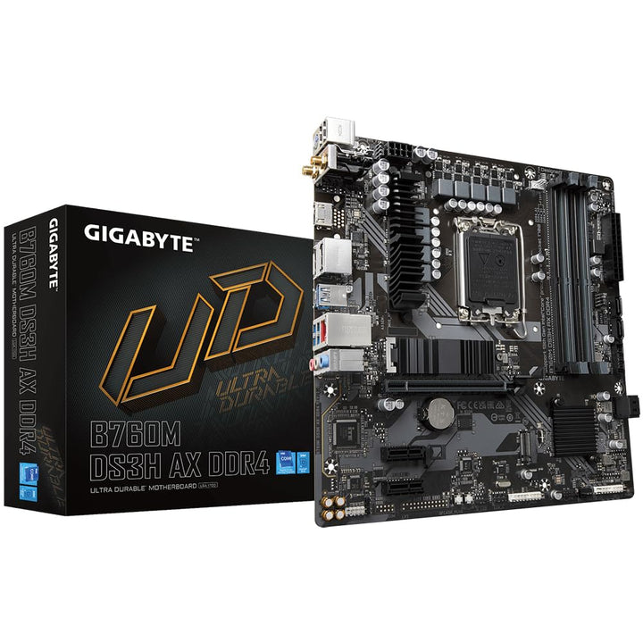 Gigabyte pagrindinÄ— plokštÄ— B760M DS3H AX DDR4