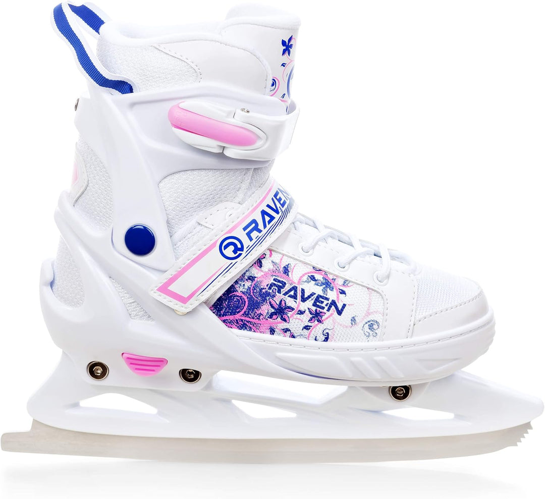 4in1 Inlineskates/Triskates/Rollschuhe/Schlittschuhe Raven Loret/Lia verstellbar mit LED Leuchtrad 3