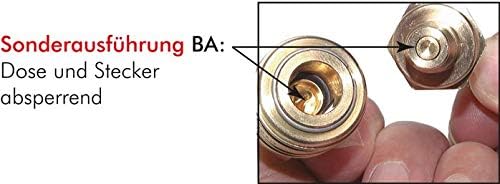 Kupplungsdose (NW7,2) G 1/2"(IG), Messing Werkstoff:Messing Gewinde innen:G 1/2" Dichtungen:NBR