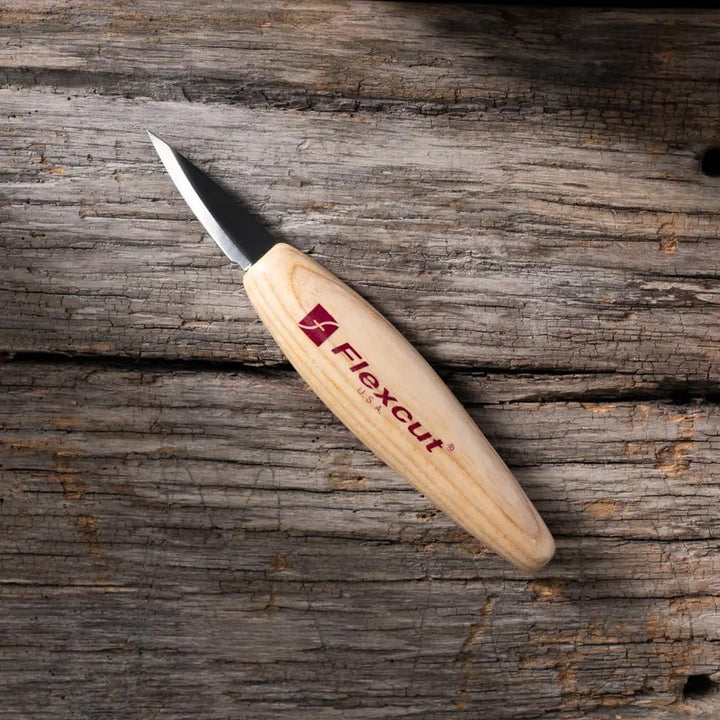 FLEXCUT Carving Knife Spitz zulaufendes Detailmesser, 3,5 cm, Spitz zulaufendes Detailmesser, 3,5 cm