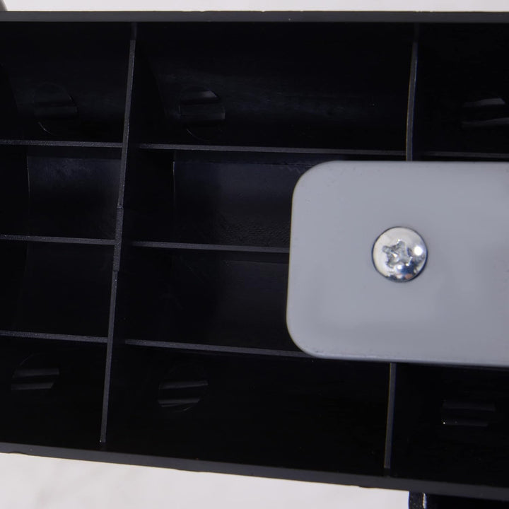 HOMCOM Mini Heimtrainer Arm-und Beintrainer Pedaltrainer für Senioren mit LCD-Display verstellbarer