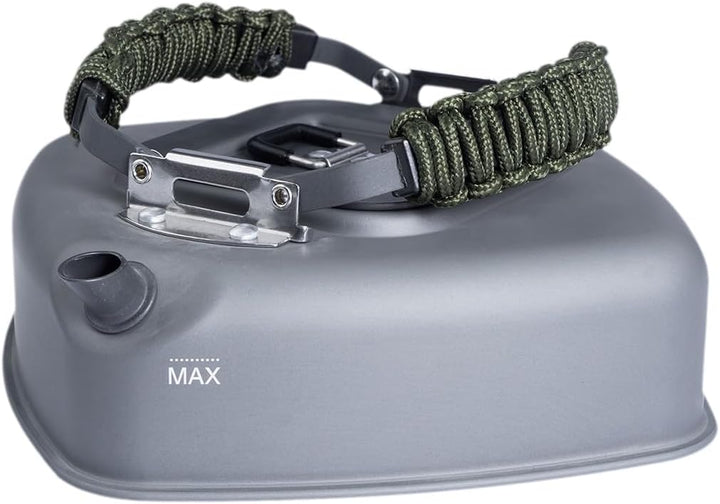 RidgeMonkey Square Kettle Small Paracord Edition - Kochtopf, Topf zum Kochen, Kochgefäss