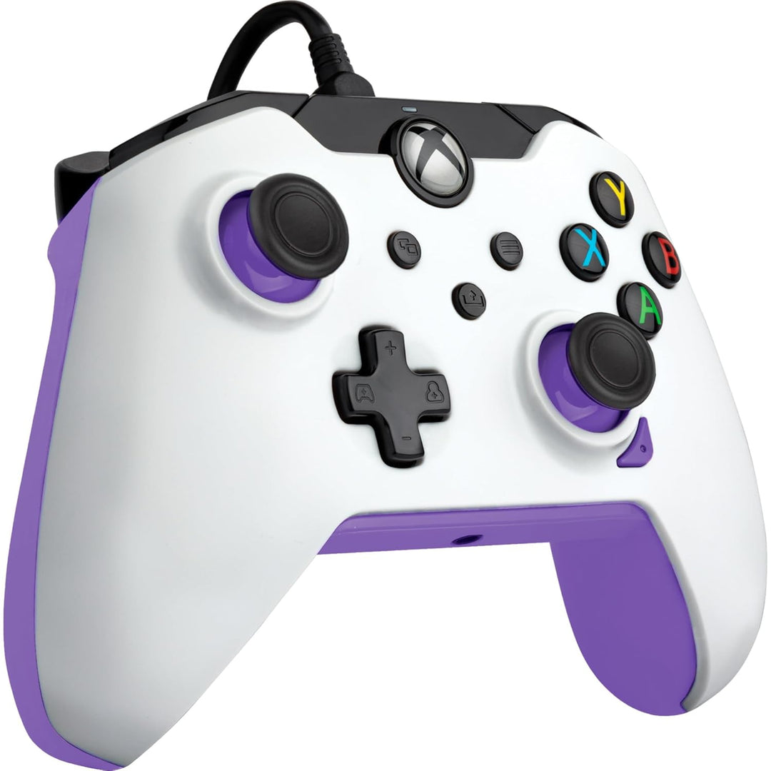 PDP verkabelt Controller Fuse weiss für Xbox Series X|S, Gamepad, verkabelt Video Game Controller, G