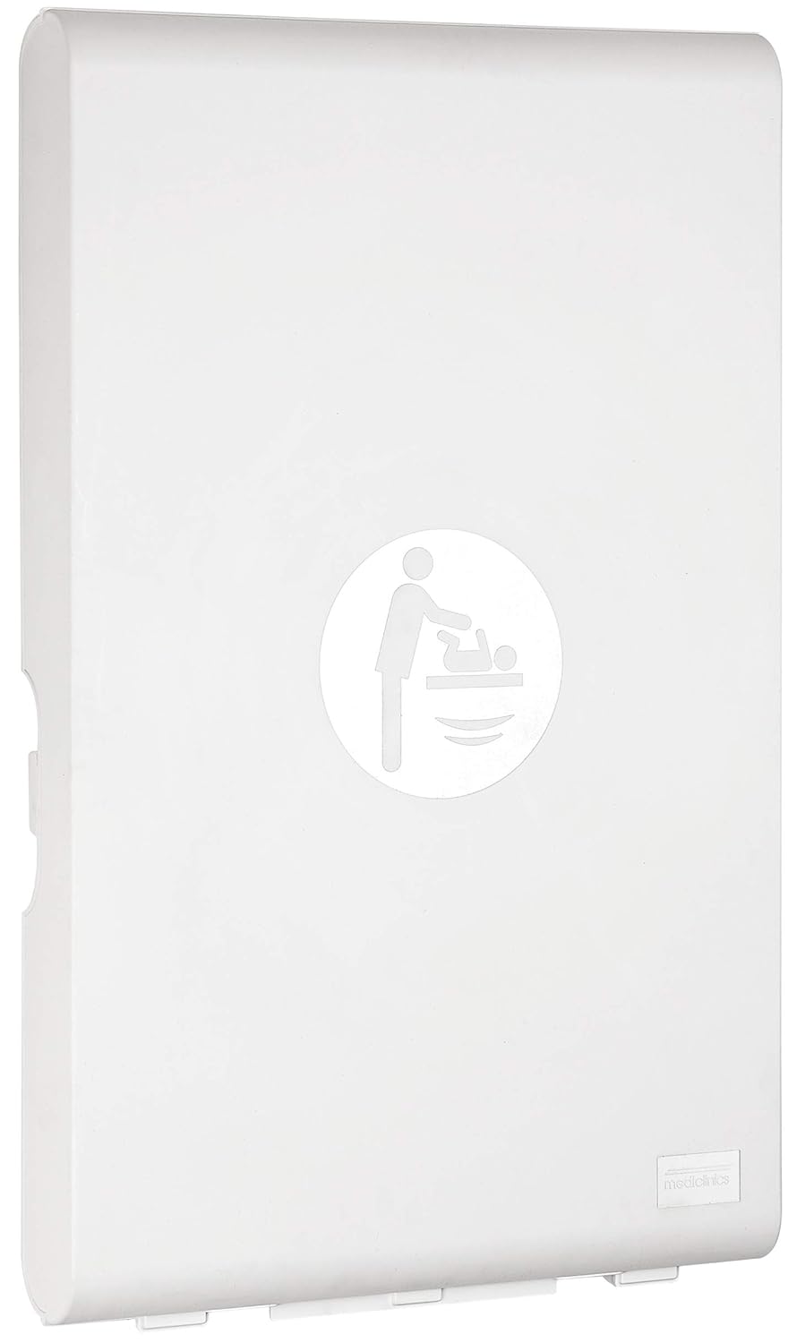 ALLCARE 14315 Mediclinics CP0016V Baby-Wickelstation Weiss, vertikal White, White