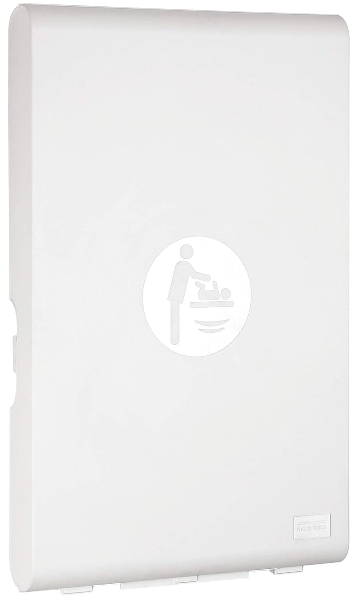 ALLCARE 14315 Mediclinics CP0016V Baby-Wickelstation Weiss, vertikal White, White