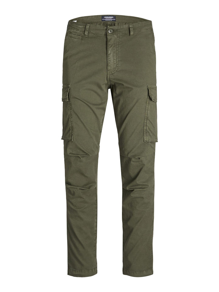 JACK & JONES Herren Jpstace Jjtucker AMA Noos Cargohose 33 Olivennacht, 33 Olivennacht