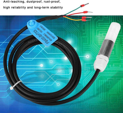 Staubdichter FS400-SHT3X Digitale Boden-Temperatur-Feuchtesensor-Sonde aus Edelstahl und Kunststoffg