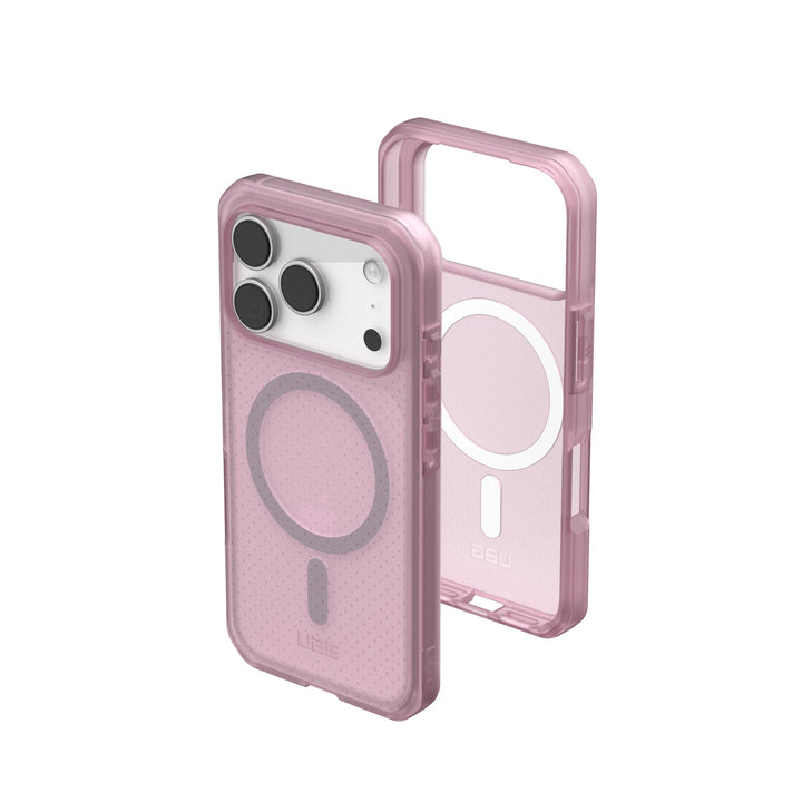 URBAN ARMOR GEAR Dot Case Apple iPhone 17 Pro Hülle (Magnetring, Abgeflachte Ecken, Wireless Chargin