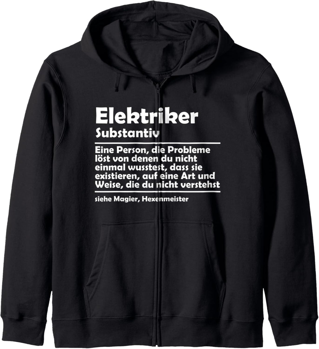 Elektriker Elektromeister Handwerker Kapuzenjacke
