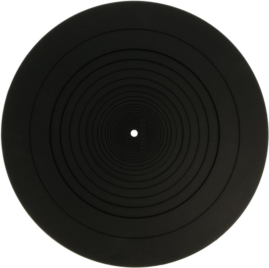 THAKKER Silicone Mat Black - Plattentellerauflage aus antistatischem Silikon - Schwarz | 3mm stark |