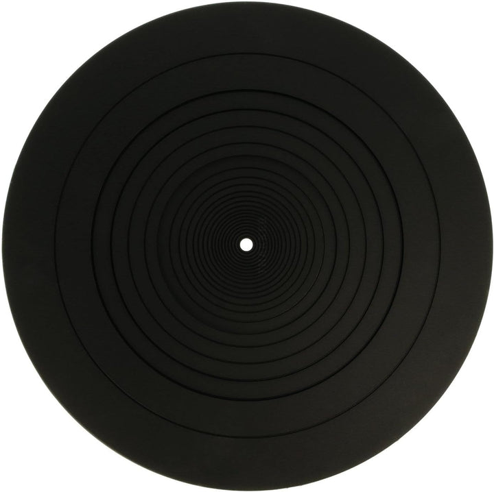 THAKKER Silicone Mat Black - Plattentellerauflage aus antistatischem Silikon - Schwarz | 3mm stark |