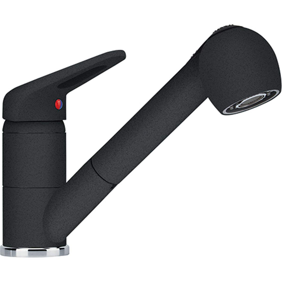 Franke Prince II Einhebelmischer onyxfarben 115.0470.675, mittel, Onyx