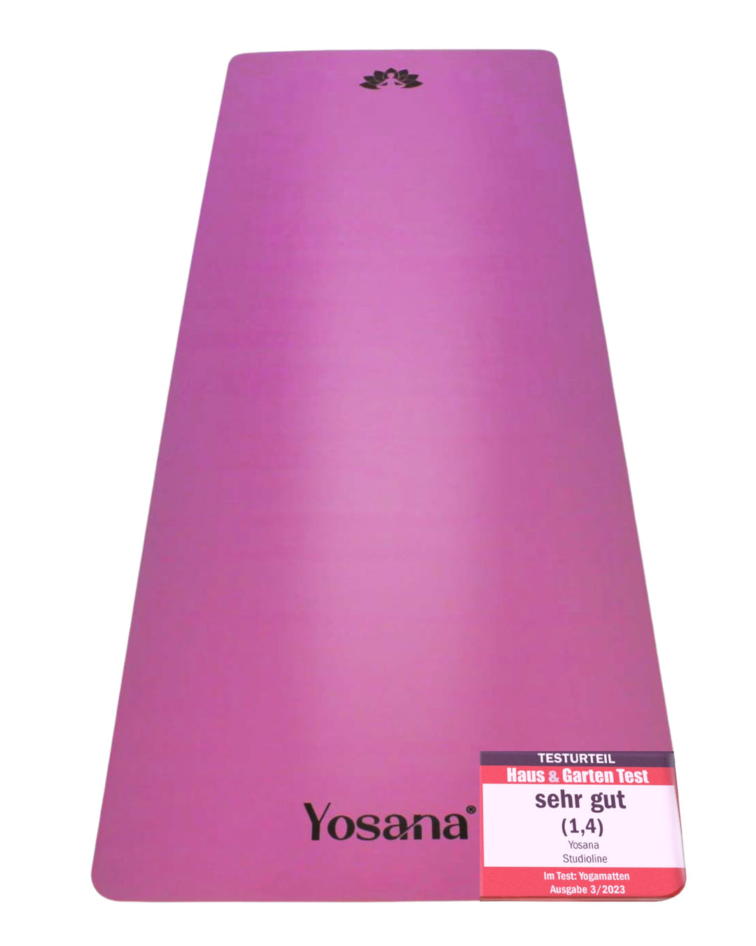 Yosana Yogamatte aus Naturkautschuk | extrem rutschfest | ULTRA GRIP Oberfläche aus ECO PU | extra b
