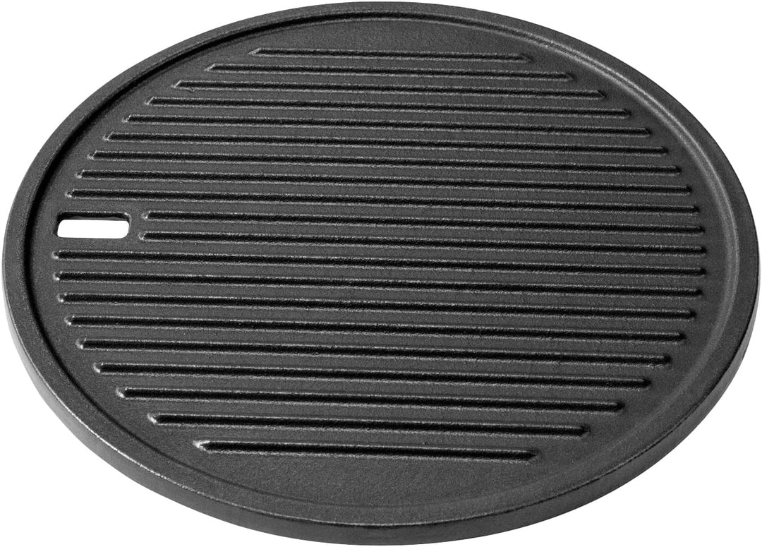 LANDMANN Modulus Grillplatte | Aus emailliertem Gusseisen | Passend für das Grillrostsystem Modulus