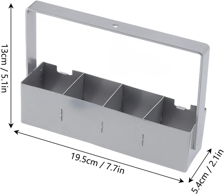 Natudeco Soil Block Maker, Handheld Soil Blocker Edelstahl-Bodenblocker Gartenblockierwerkzeuge für
