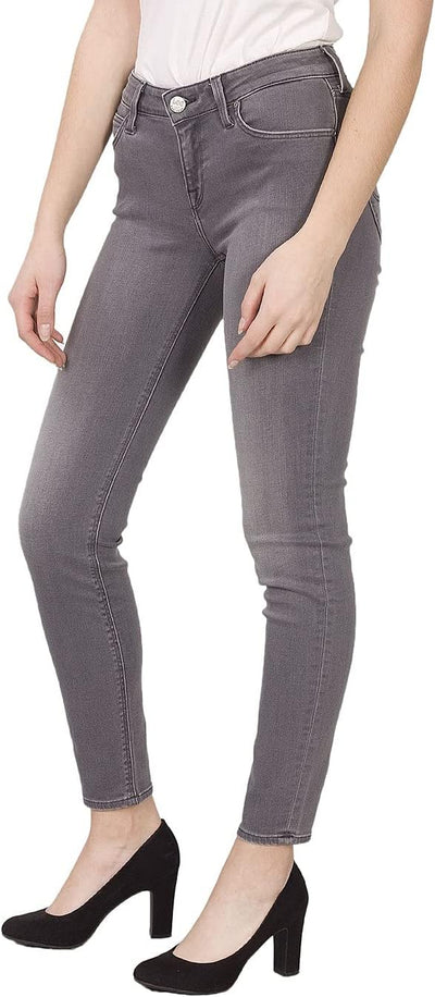 Lee Damen Jeanshose Scarlet Skinny Gunmetal Grau (W31/L33)