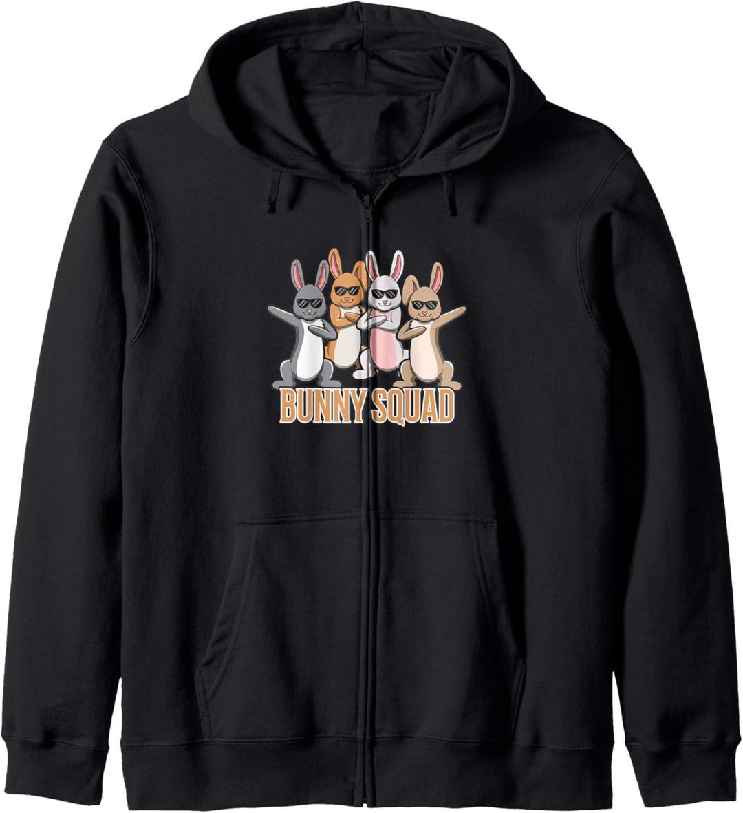 Cute Bunny Squad Kaninchen Besitzer Nagetier Kapuzenjacke