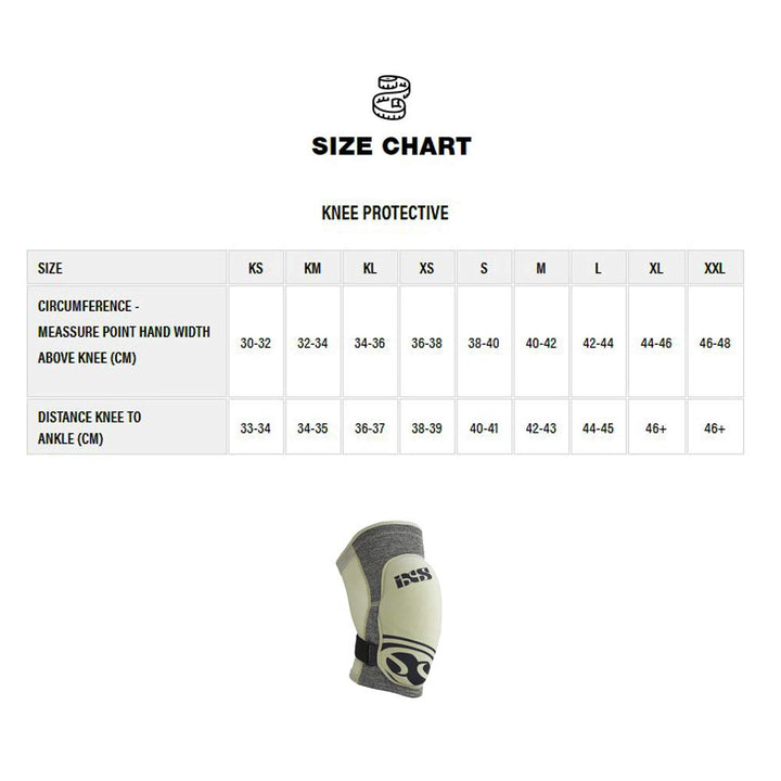 IXS Flow EVO+ Knee Guard Camel XL Schutzhülle, Erwachsene, Unisex, Schwarz