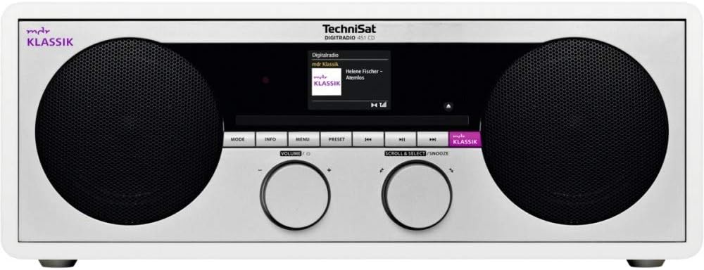 TechniSat 0001/3935 DigitRadio 451 CD weiss