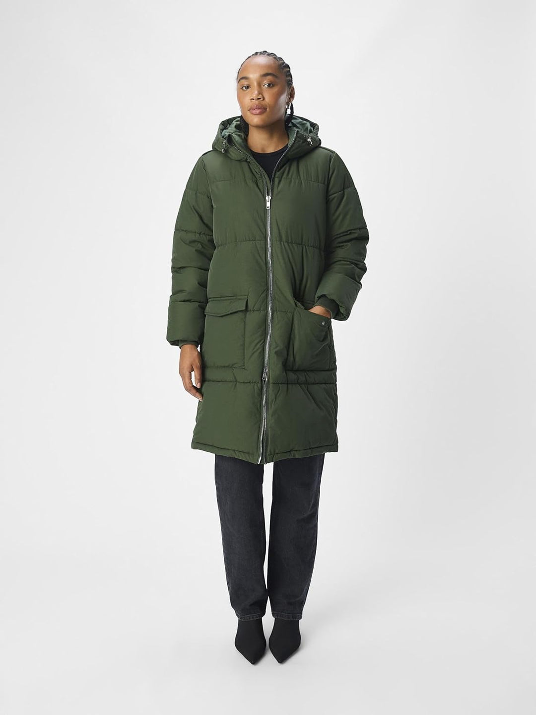 Object Damen Objzhanna L/S Long Jacket Noos Jacke XS Duffel Bag, XS Duffel Bag