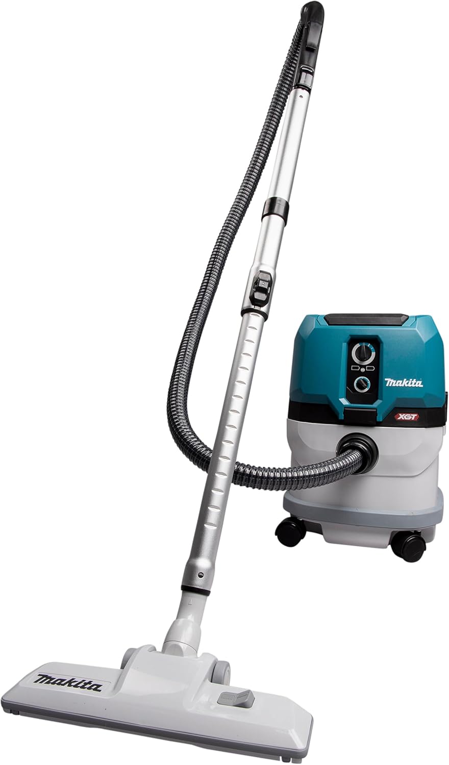 Makita VC003GLZ Akku-Staubsauger 15L 40V max. Nass+Trocken (ohne Akku, ohne Ladegerät), Petrol/Weiss