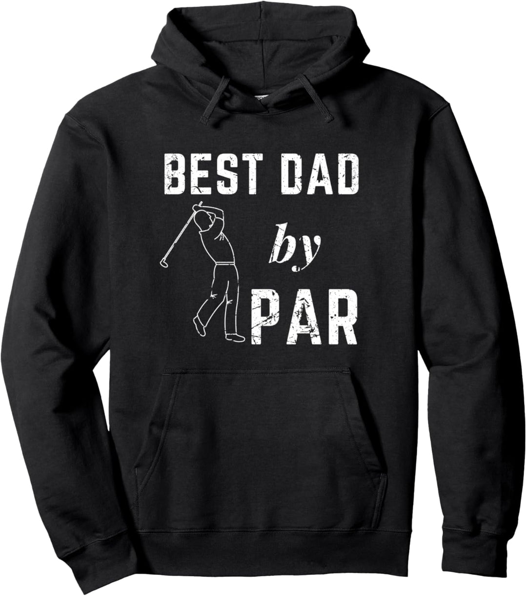 Golf Designs Golfing Best Dad Von Par Golfer Sports Pullover Hoodie