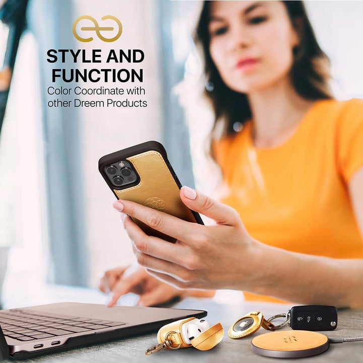 Dreem Fibonacci iPhone 14 Pro Max Brieftaschen-Etui / 2-in-1 stossfestes Etui und abnehmbares Folio