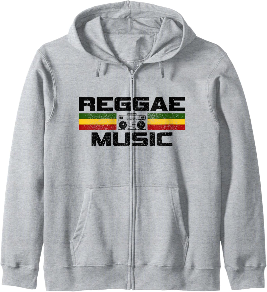 Reggae Musik Rastafari Rasta Jamaika Geschenk Kapuzenjacke