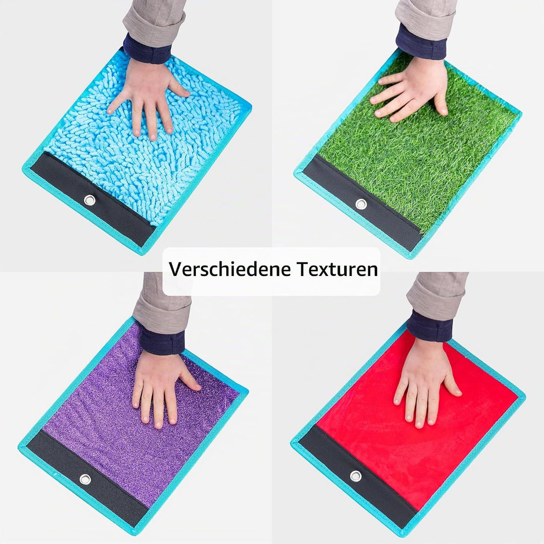 ODOXIA Sinnesmatten Für Autistische Kinder | Taktile Scheiben | Sensorische Fliesen | Sensorischer T