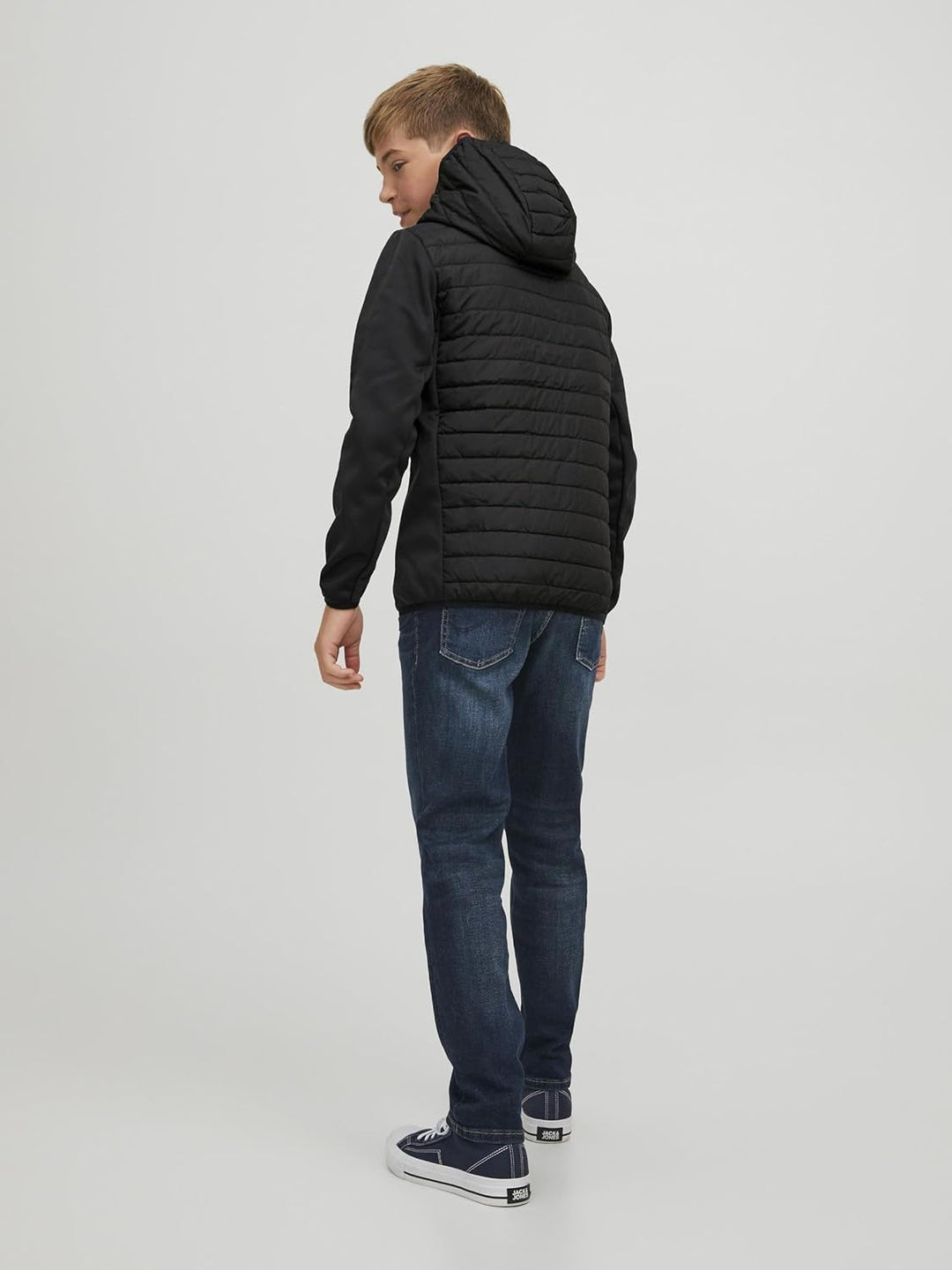 JACK & JONES Boy Hybridjacke Hybridjacke Junior 128 Black 1, 128 Black 1