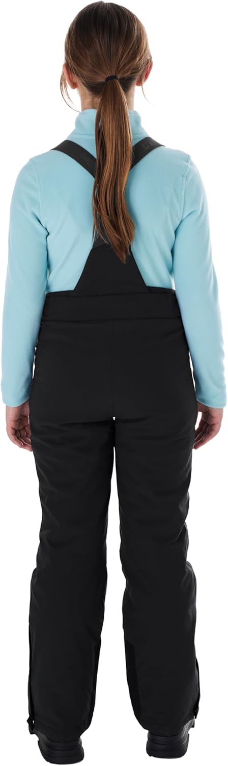 Killtec Mädchen Funktionshose/Skihose mit abzippbaren Latz, Schneefang und Kantenschutz Ksw 77 Grls