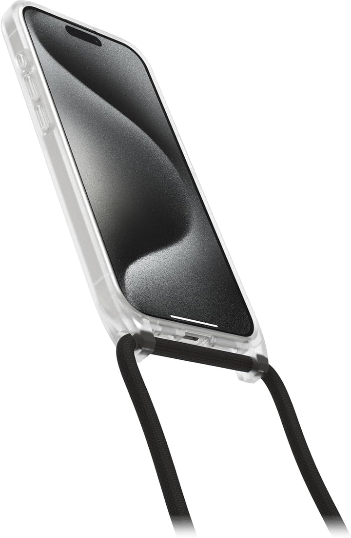 OtterBox React Necklace Hülle mit MagSafe für iPhone 15 Pro, schützende Hülle mit Verstellbarer und