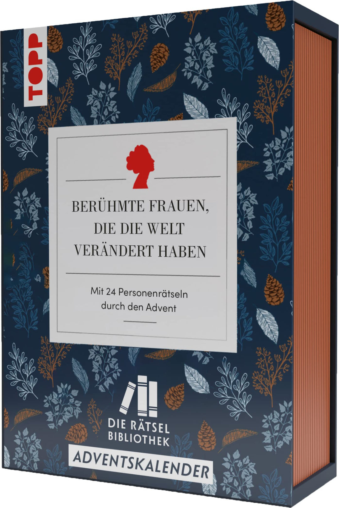 Die Rätselbibliothek. Adventskalender – Berühmte Frauen, die die Welt verändert haben: Der Schuber m