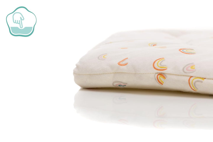 Fillikid Einlage Laufstall 6-eckig Exklusiv | Krabbeldecke Laufgitter 124 cm | Schutzeinlage Laufgit