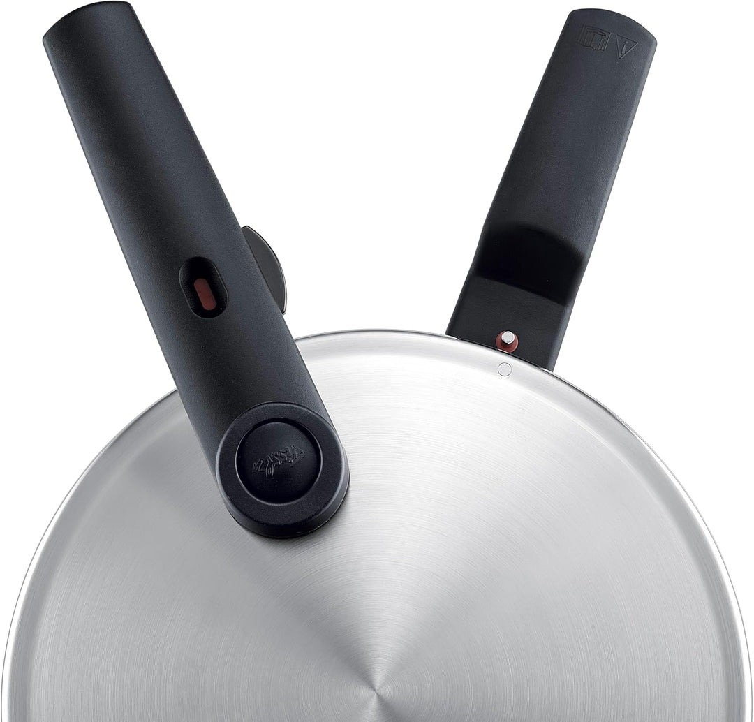 Fissler Vitaquick Premium/Schnellkochtopf (2,5 L, Ø 18 cm) m. Einsatz, Edelstahl-Dampfkochtopf, 2-Ga