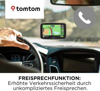 TomTom Navigationsgerät GO Essential (5 Zoll, Stauvermeidung dank TomTom Traffic, Karten-Updates Eur