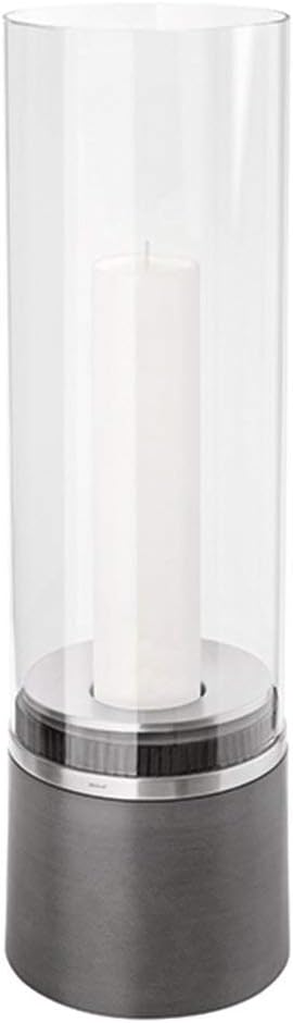Blomus 65275 Windlicht mit Kerze, Piedra, Höhe 60 cm Höhe: 60 cm, Höhe: 60 cm