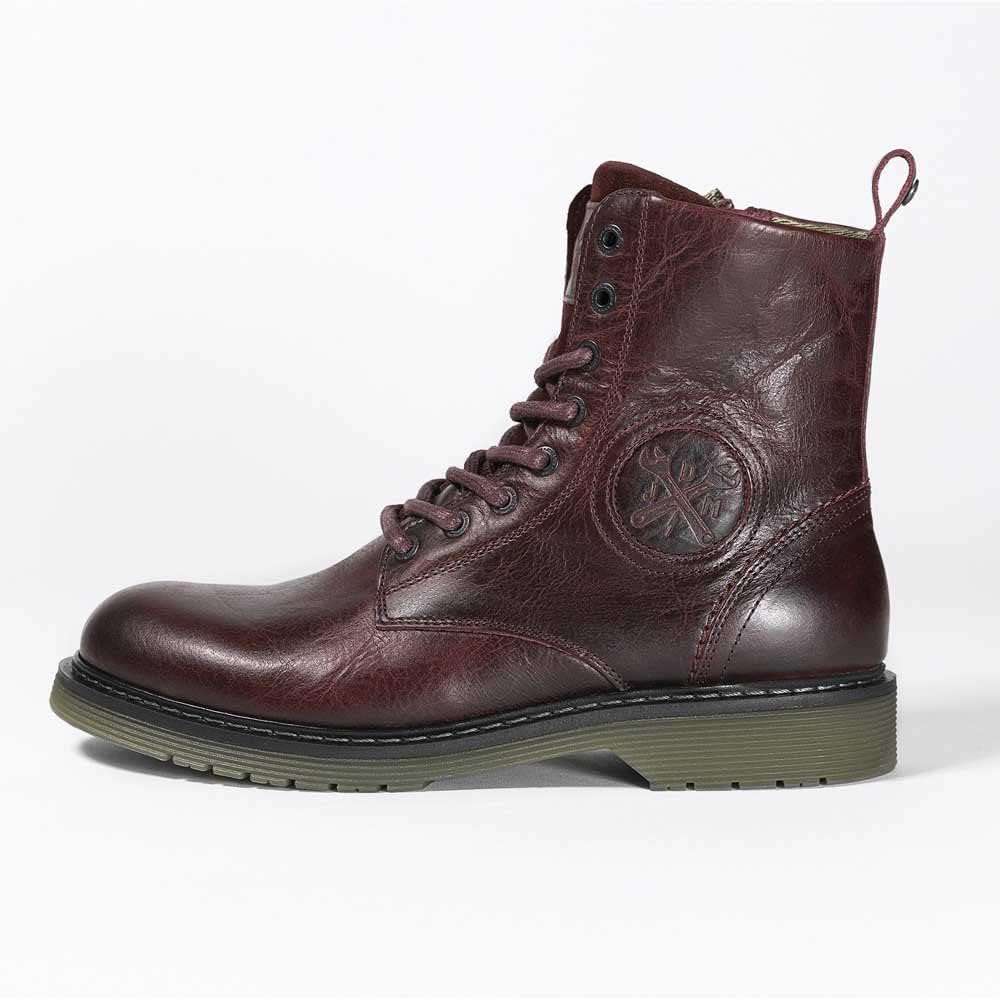 John Doe Motorradschuh Sixty | XTM| Threepoint Protection | Lederstiefel aus Rindsleder | Rutschfest