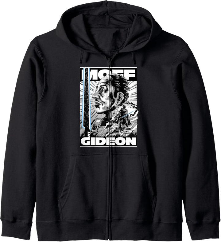 Star Wars Mandalorian Moff Gideon Illustration Kapuzenjacke