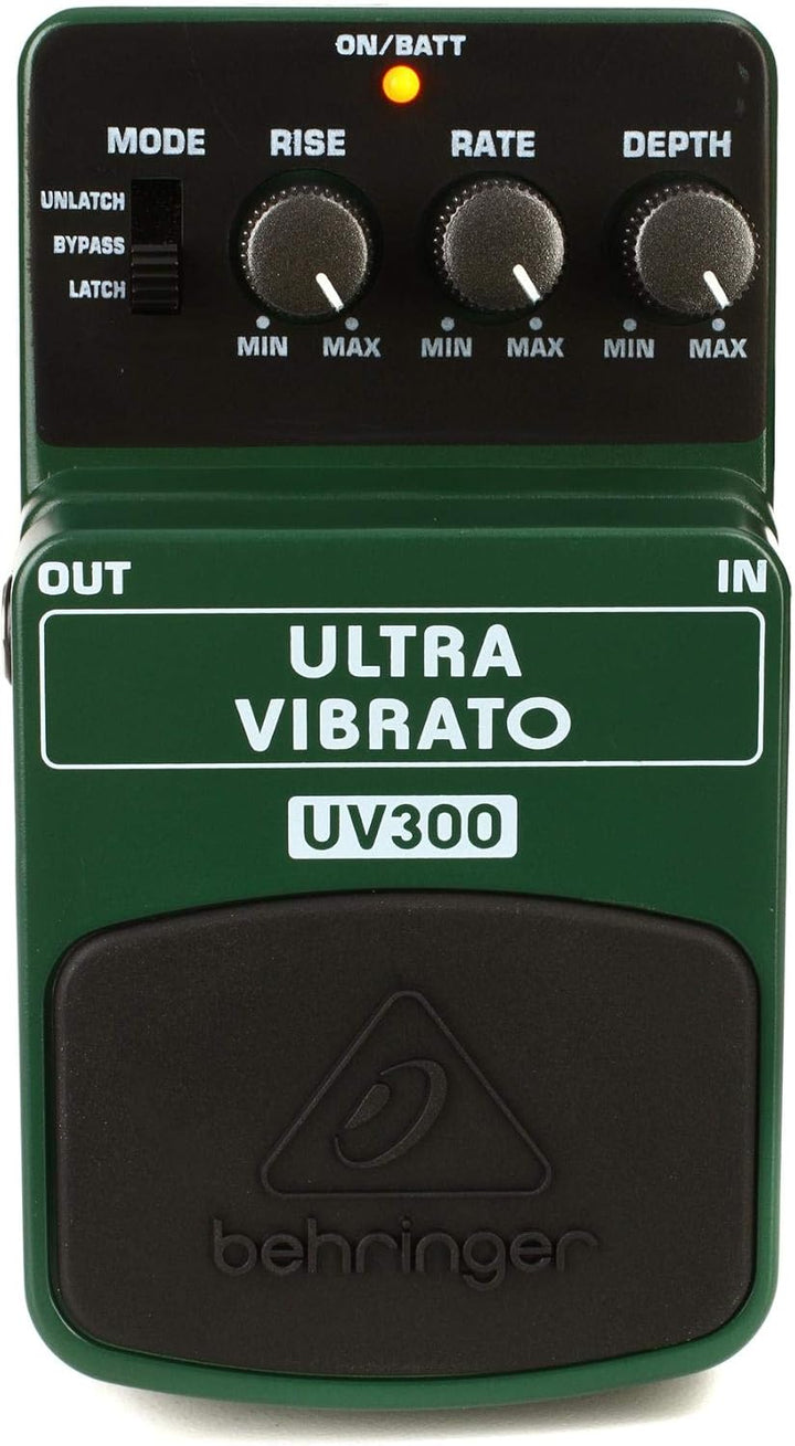 Behringer ULTRA VIBRATO UV300 Klassisches Vibrato-Effektpedal ULTRA VIBRATO UV300 Guitar Pedal, ULTR