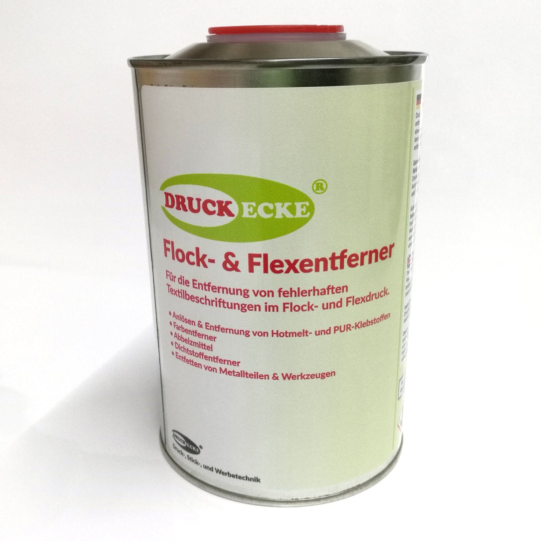Druckecke Flock- & Flexentferner Inhalt 1kg Industrieprodukt (42,95 € / 1 KG)