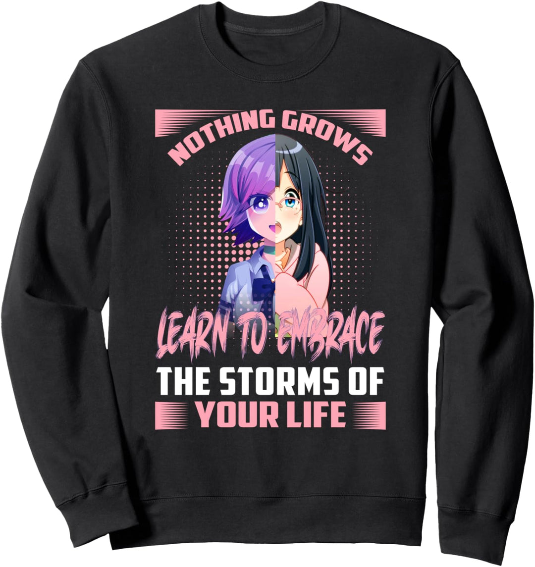 Manga Anime: Nichts wächst, umarme die Leiden des Lebens Sweatshirt