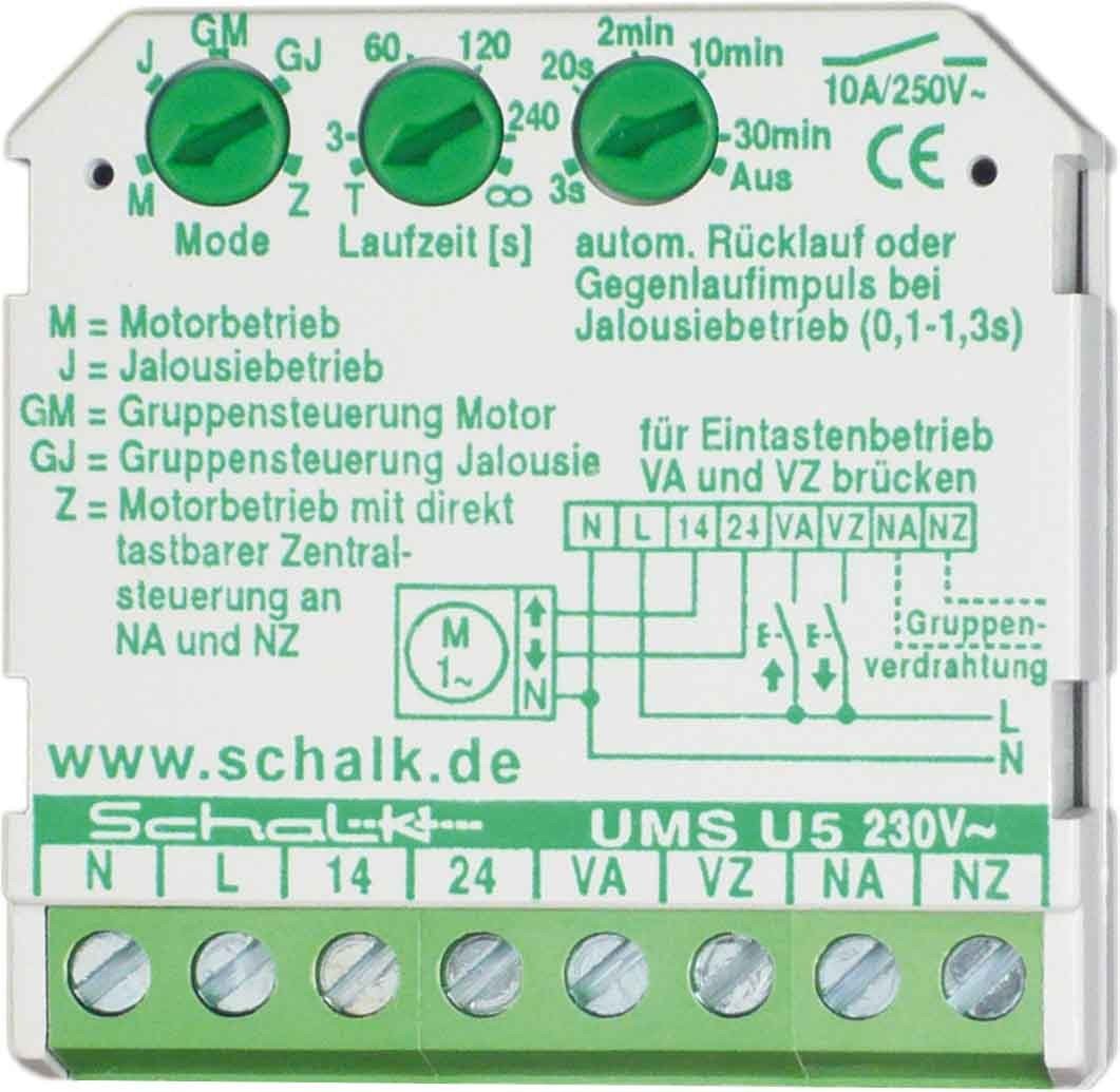 Auf/zu-Steuerung 230V AC SCHALK UMS U5