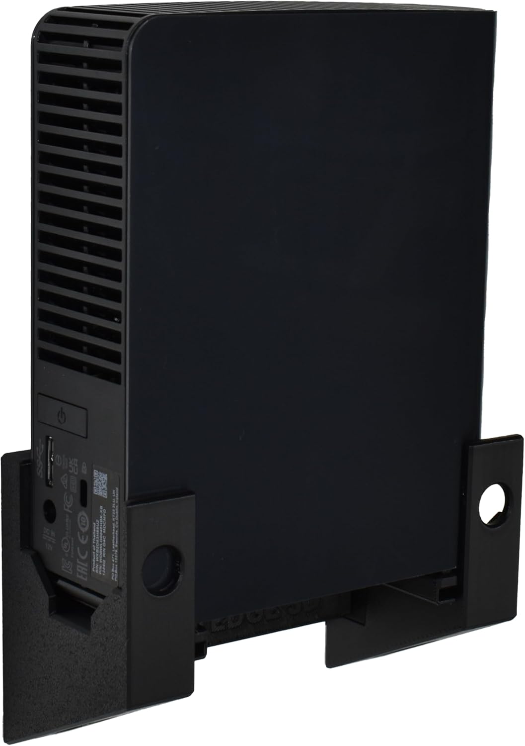 CraftEdge3D Wandhalterung für Western Digital WD Elements (Schwarz), Schwarz