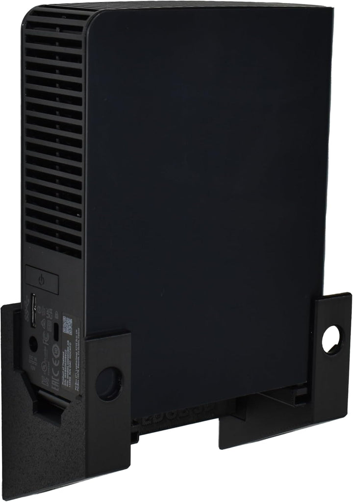 CraftEdge3D Wandhalterung für Western Digital WD Elements (Schwarz), Schwarz