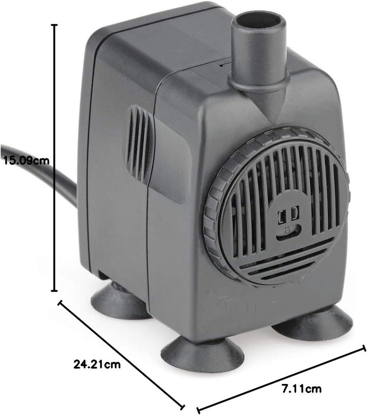 Pontec 46782 PondoCompact 800 - Outdoor-Statuenbrunnenpumpe / kompakte Brunnenpumpe für Fontänen und