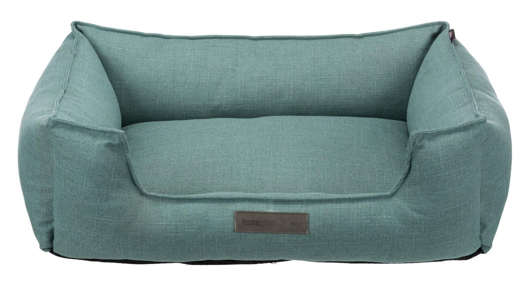 Trixie 37585 Bett Talis, eckig, 80 × 60 cm, Mint Minzgrün L 60 x B 80 x H 22 cm, Minzgrün L 60 x B 8