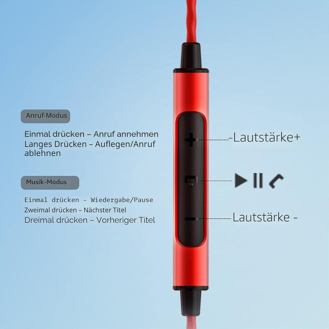 SoundMAGIC E50C In-Ear Headphones Earphones Wired Earphones with Microphone Monitor HiFi, Noise Isol