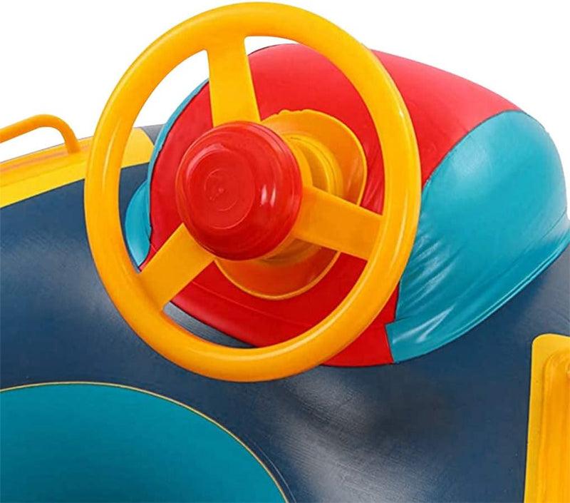 Baby Schwimmring, Kleinkinder Schwimmsitz, Automobil Schwimmring, Baby Schwimmhilfe mit Lenkrad-Grif